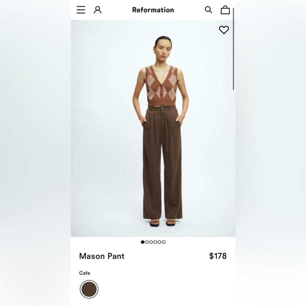 Reformation Mason Pant
